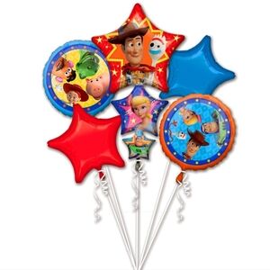 Toy Story 4 Balloon Bouquet 5pc